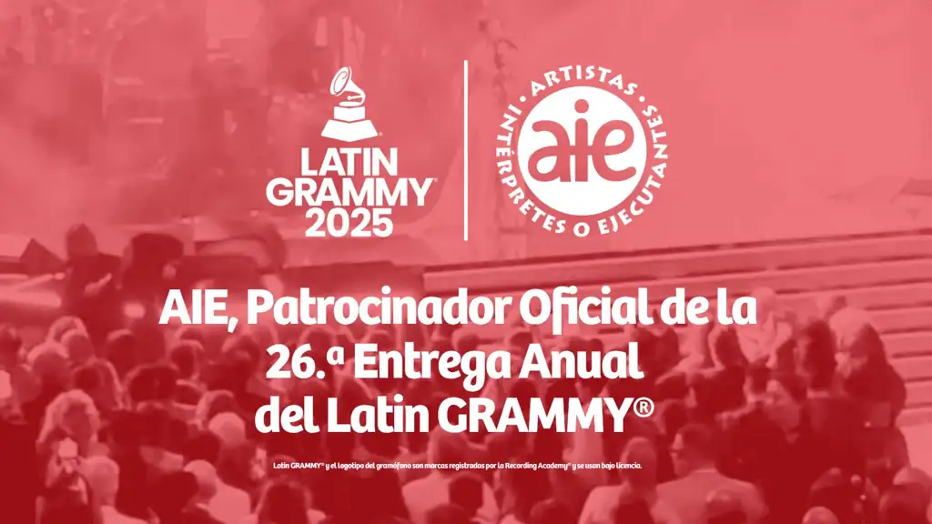 AIE renueva su respaldo a los Latin GRAMMY como patrocinador oficial por segundo año consecutivo
