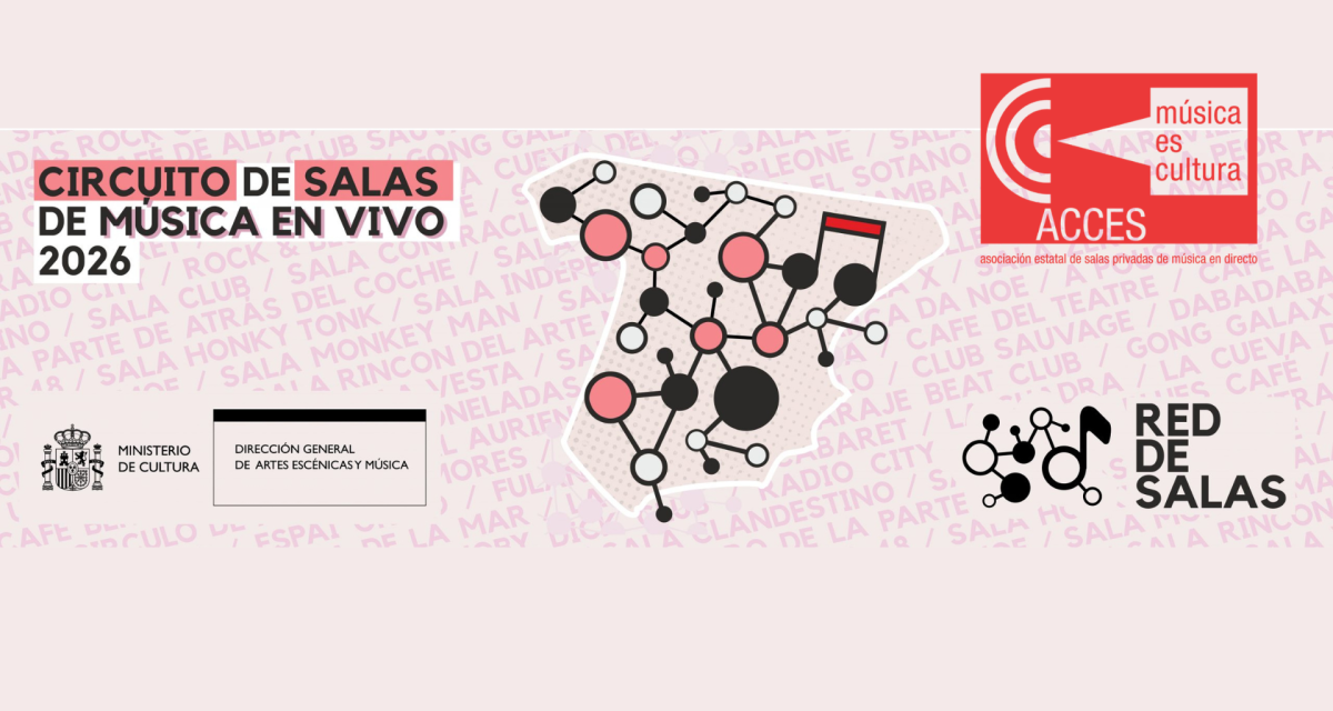 ACCES lanza la Red de Salas con 93 espacios de música en directo en todo el país